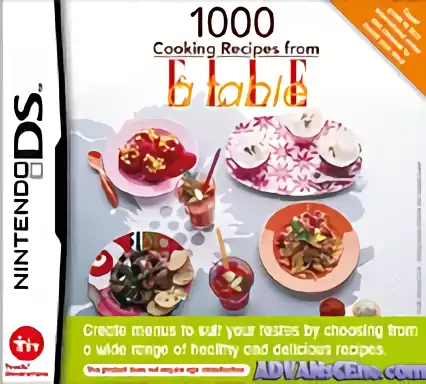 Image n° 1 - box : 1000 Cooking Recipes from Elle a Table (DSi Enhanced)